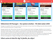 Tablet Screenshot of passagen.se