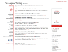 Tablet Screenshot of passagen.at